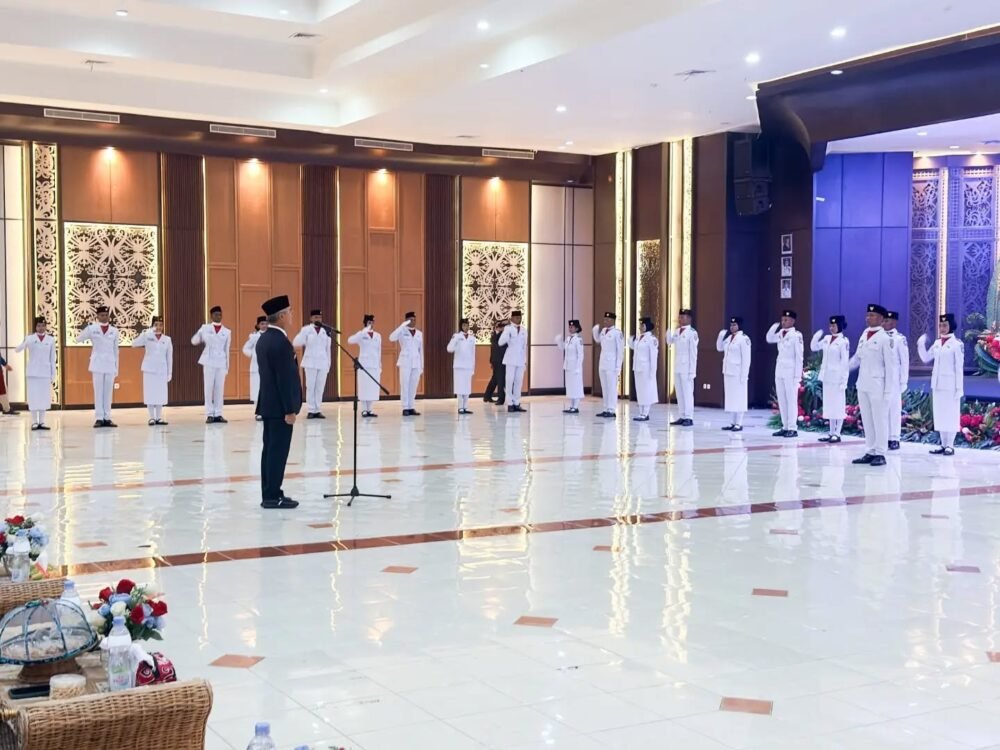 Paskibraka Malinau Resmi Dikukuhkan Bupati Wempi W. Mawa untuk HUT ke-81 RI, Ini Tugas Utamanya