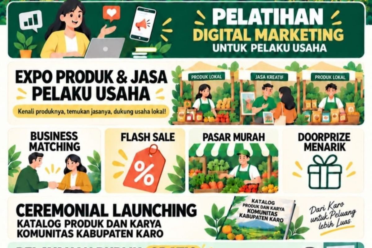 Expo Karo 2026 di Balai Milala Mas Hadirkan Layanan Gratis NIB hingga Sertifikasi Halal untuk UMKM