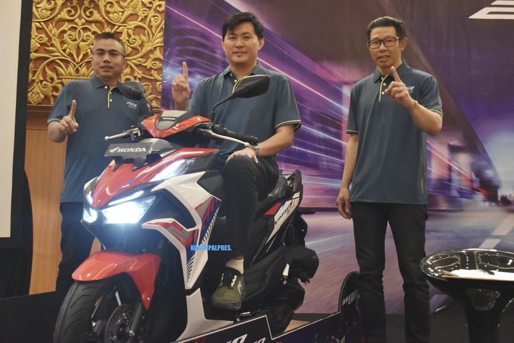 Astra Motor Sumsel Resmi Luncurkan New Honda Vario Evo 160 di Palembang, Skutik Premium dengan Desain Lebih Tajam