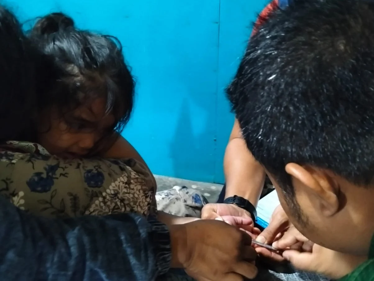 Cincin Jepit Jari Bocah di Pessel, Damkar Balai Selasa Lakukan Evakuasi dengan Peralatan Khusus