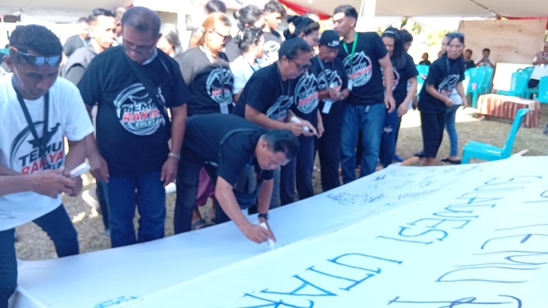 25 Komunitas di Sulut Deklarasikan Perang Lawan Perampasan Ruang Hidup, dari Sangihe hingga Bolmong