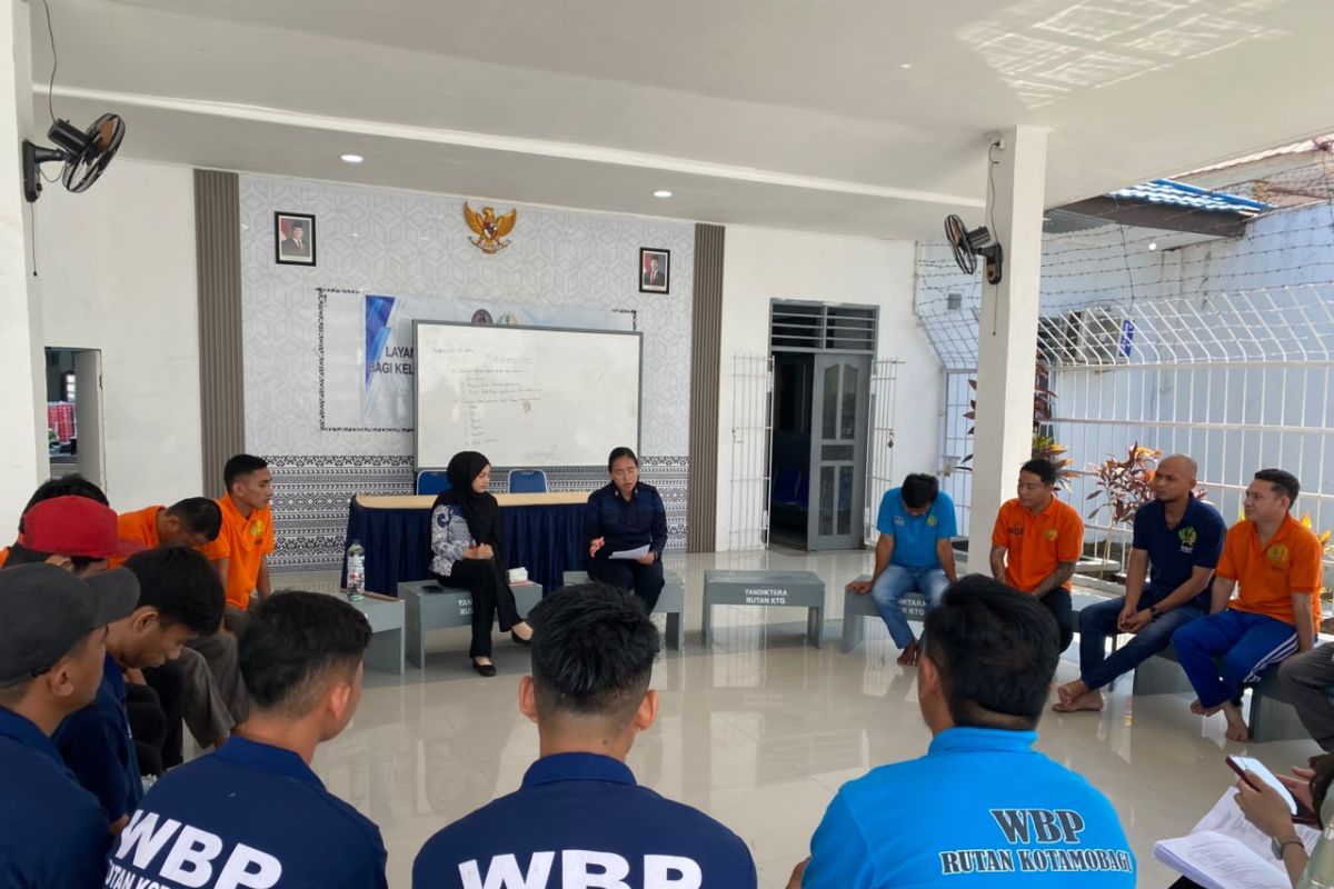Rutan Kotamobagu Gelar Konseling Kelompok untuk Warga Binaan Kasus Napza, Libatkan Tenaga Kesehatan dan Peserta Magang