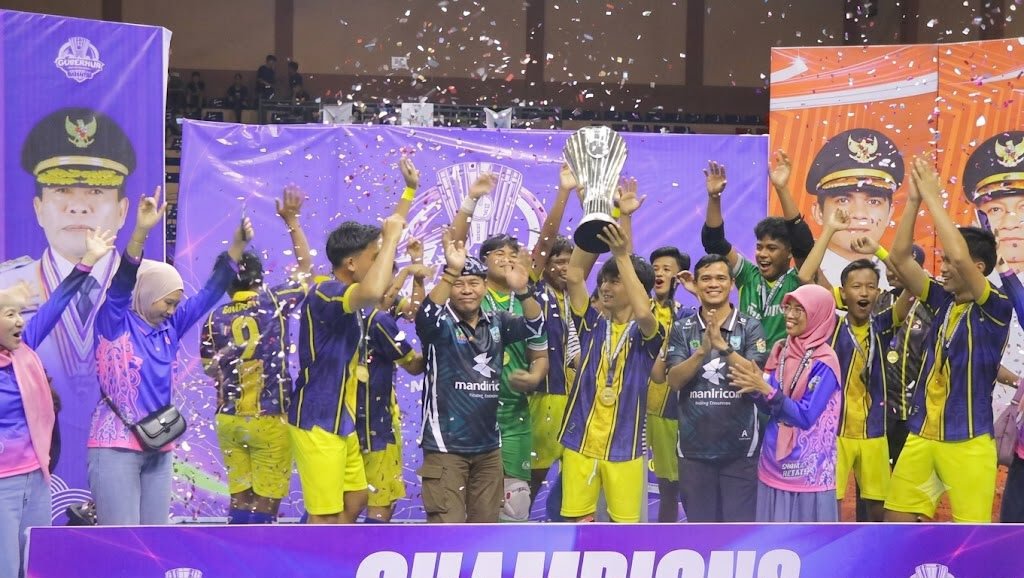 Gubernur Zainal Tutup Piala Gubernur Futsal 2026, Komitmen Cetak Atlet Muda Kaltara dari Bangku Pelajar