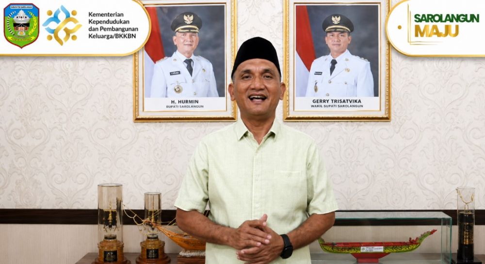 Bupati Sarolangun Hurmin Imbau Seluruh Ayah Antar Anak ke Sekolah di Hari Pertama, Minta Perusahaan Beri Dispensasi Keterlambatan