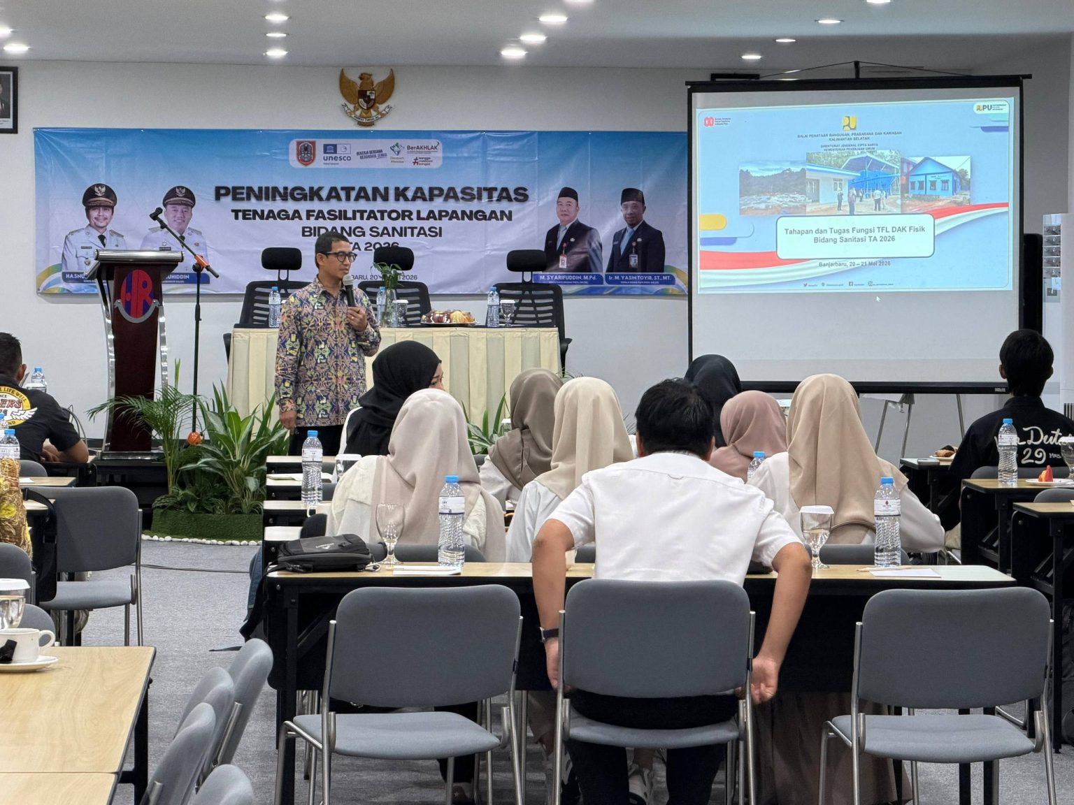Pemprov Kalsel Latih 50 Fasilitator Sanitasi, Targetkan 100 Desa Stop Buang Air Besar Sembarangan pada 2027