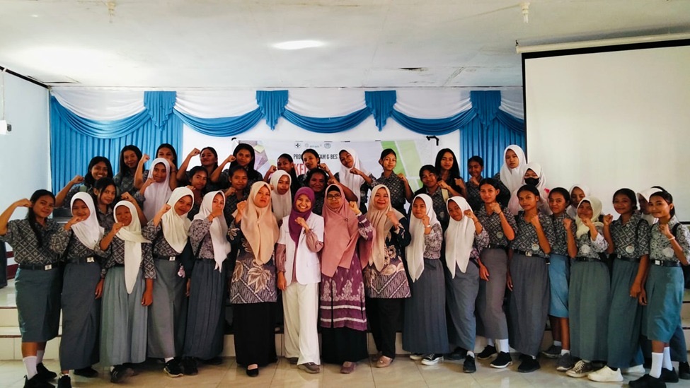 Tekan Stunting dari Hulu, ANTAM UBPN Malut Bekali Pelajar SMA di Halmahera Timur Lewat Kelas Prakonsepsi Gibest