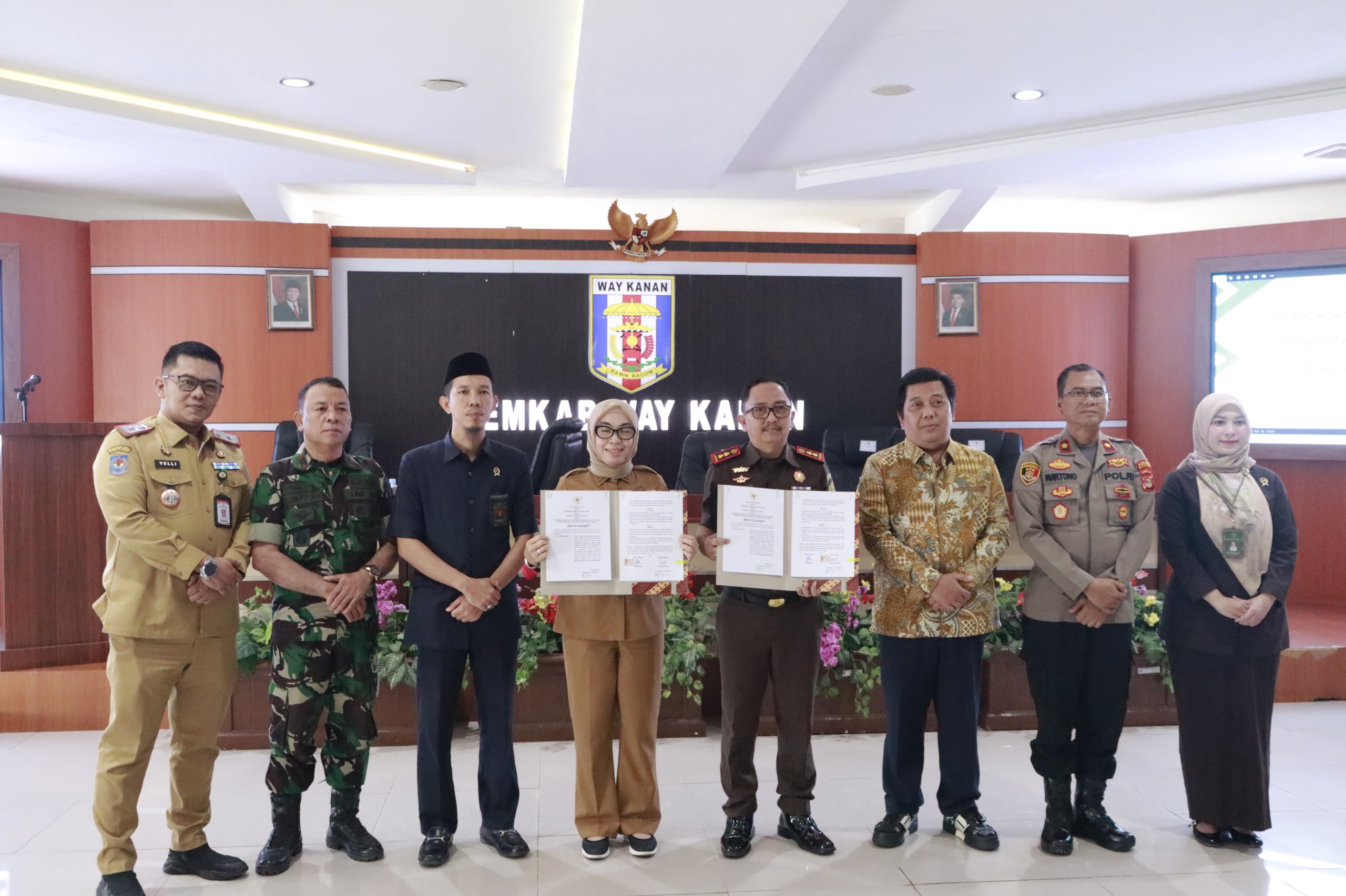 Pemkab Way Kanan Selamatkan Rp 906 Juta Keuangan Daerah dan Ratusan Kendaraan Dinas Lewat Kerja Sama dengan Kejari
