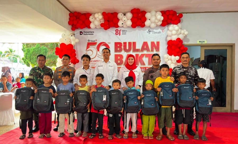 Wabup Basel Debby Vita Dewi Apresiasi Bulan Bakti Sosial HUT ke-50 PT Timah, 110 Anak Ikut Sunatan Massal di Toboali