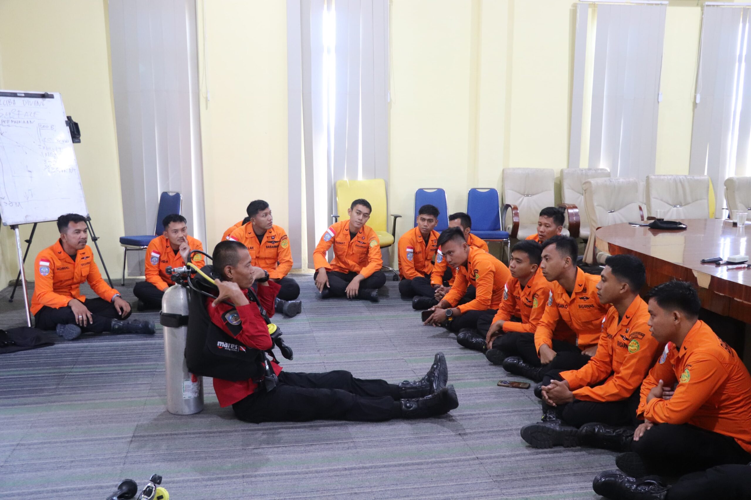 SAR Natuna Gelar Latihan Penyelamatan di Air Selama Dua Hari, Personel Disiapkan Hadapi Kecelakaan Laut di Wilayah Perbatasan