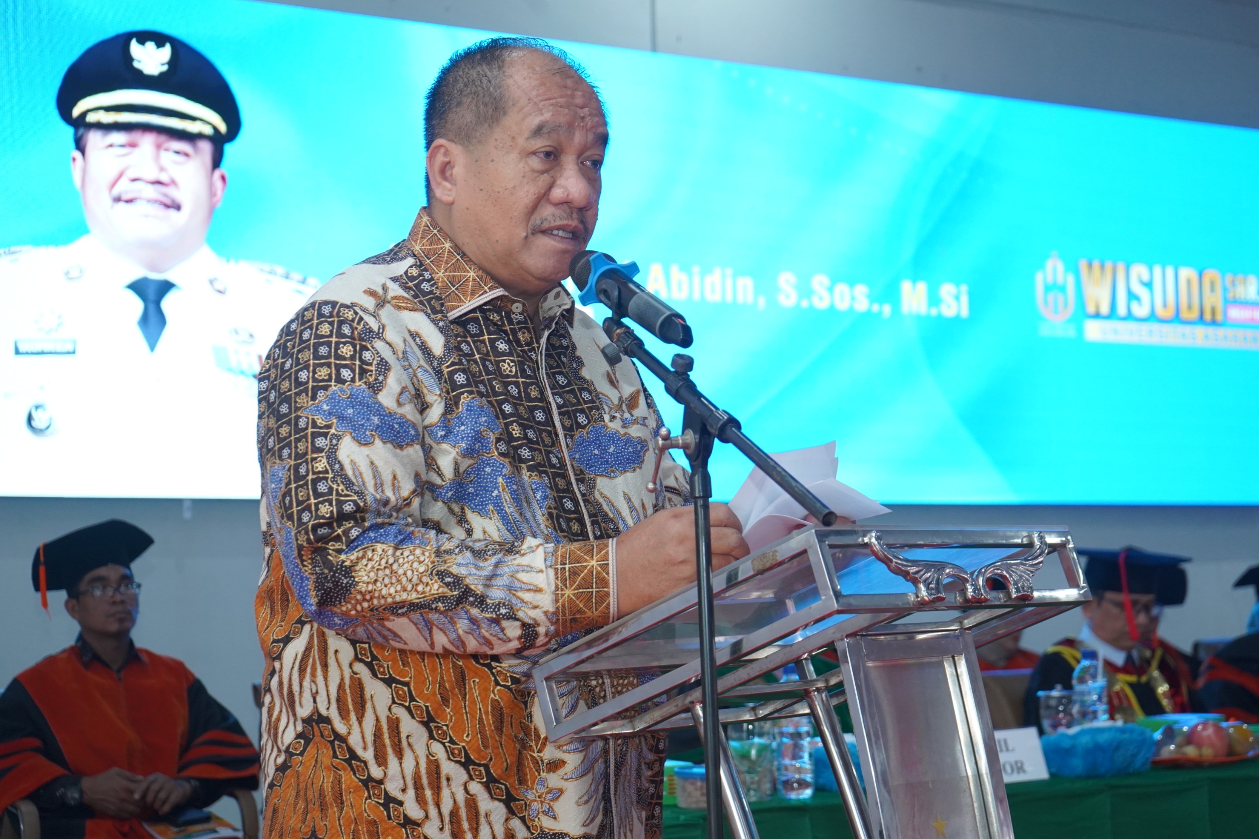 613 Sarjana Universitas Asahan Diwisuda, Bupati Taufik Zainal Abidin Dorong Lulusan Jadi Agen Perubahan di Sumut