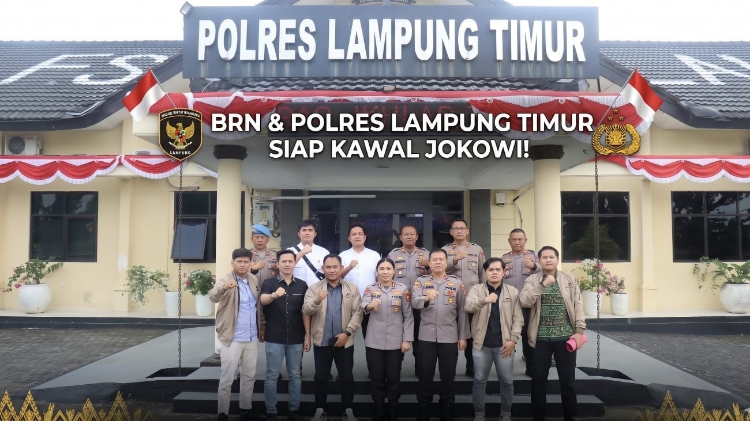 BRN Lampung Siapkan Pengawalan Ekstra untuk Kunjungan Jokowi ke Empat Daerah Akhir Juni 2026