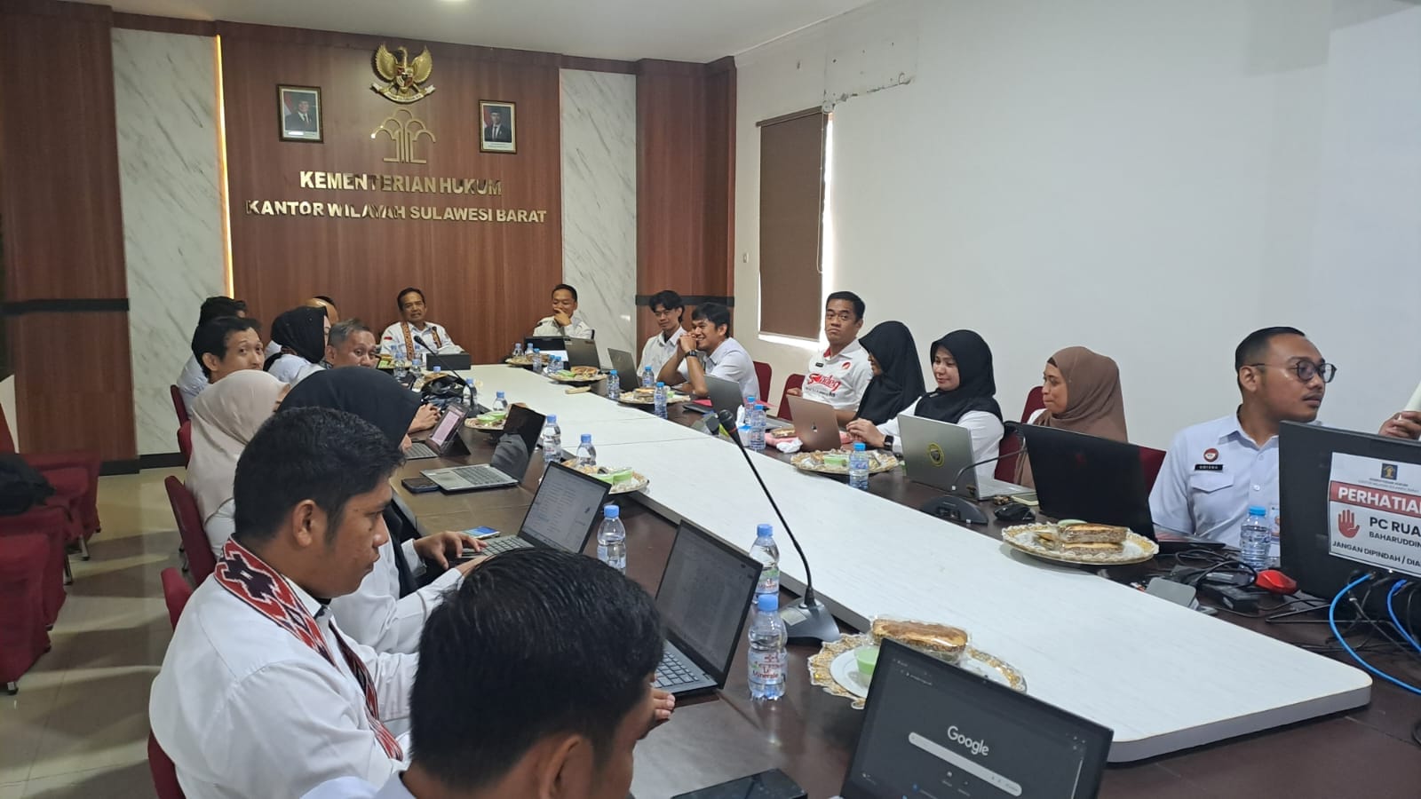 BPKAD Sulbar Dampingi Pemkab Mamuju Harmonisasi Tiga Raperda dan Perbup APBD 2025 hingga RKPD 2027