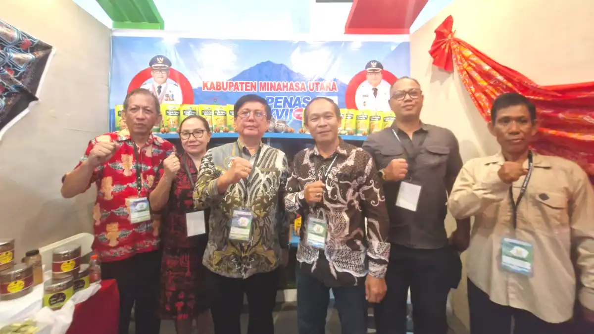 Minahasa Utara Jadi Satu-satunya Kabupaten di Sulut yang Buka Stan Pameran di PENAS XVII Gorontalo