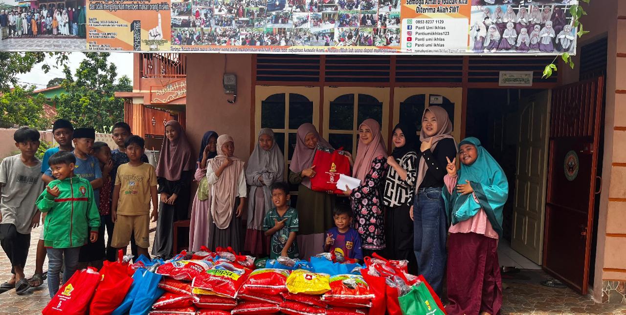 ISMI Jambi Salurkan Bantuan ke 250 Anak Yatim di 9 Panti Asuhan Sebelum Pelantikan Pengurus
