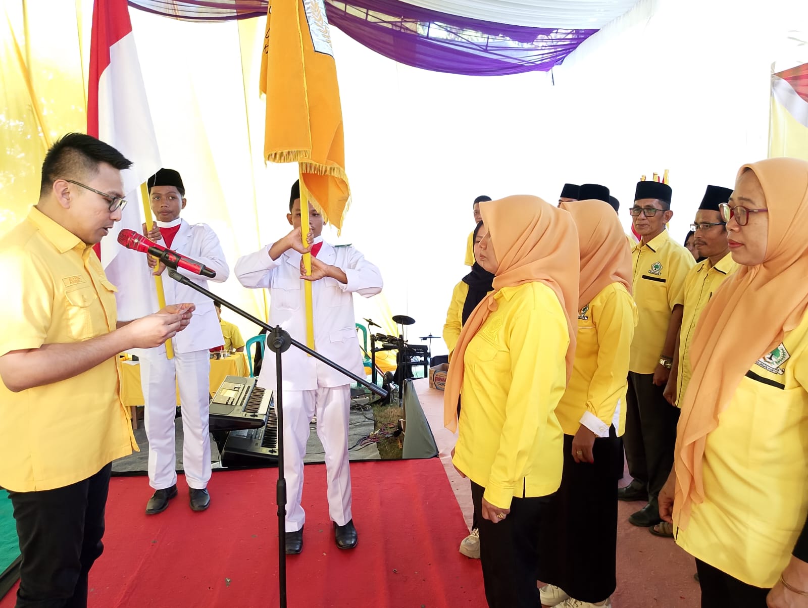 Muscam Ke-6 Golkar Tulang Bawang: Titik Purwati Resmi Pimpin PK Gedung Aji, Targetkan Kursi Legislatif