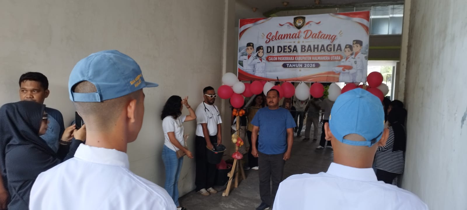Calon Paskibraka Halmahera Utara Resmi Masuki Masa Diklat di Tobelo, Plt Kaban Kesbang-Pol Ingatkan Disiplin