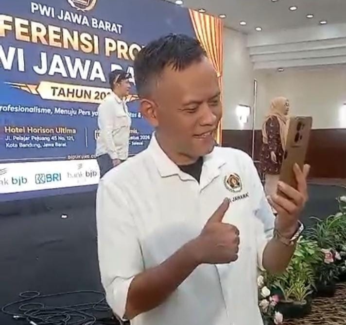 Bupati Indramayu Lucky Hakim Jadi Kepala Daerah Pertama Ucapkan Selamat ke Tantan Shulton, Siap Sinergi dengan PWI Jabar