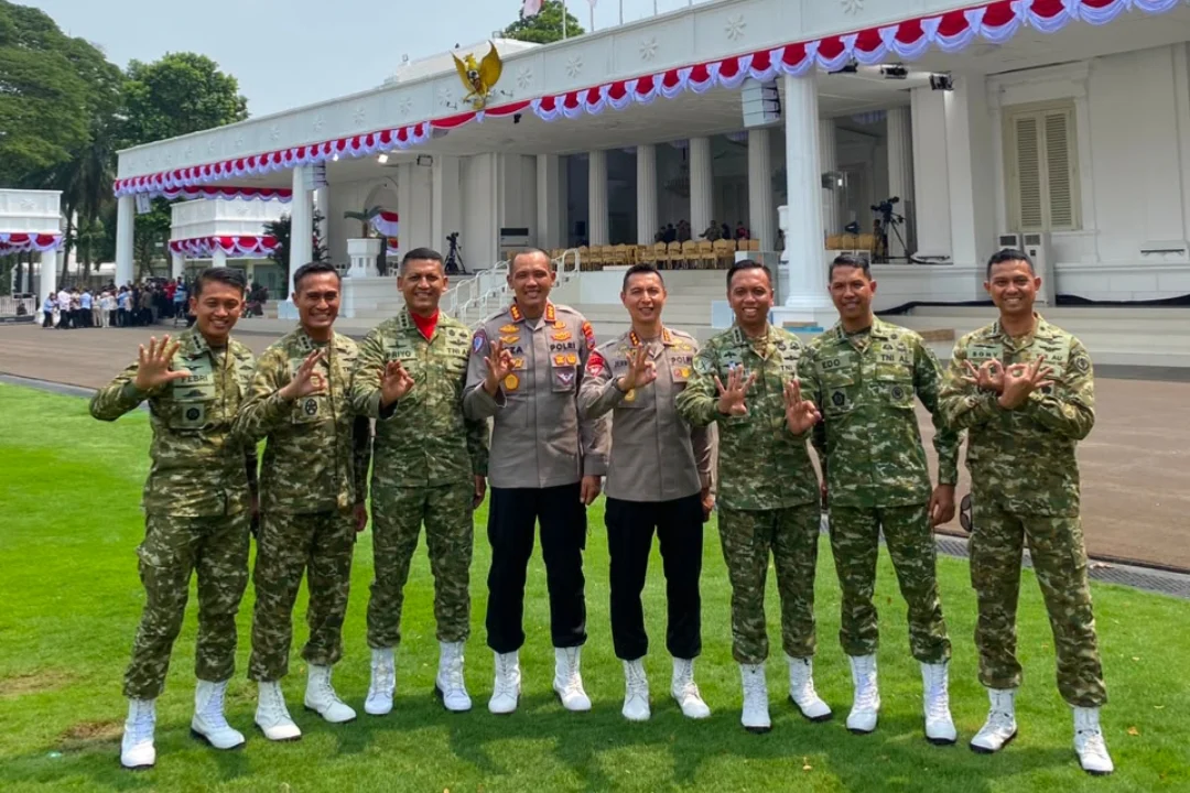 Dirlantas Polda Sumbar Kombes Pol Reza Lolos Seleksi Calon Komandan Upacara HUT ke-81 RI di Istana Negara