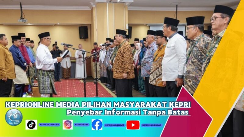 Wagub Kepri Nyanyang Haris Pratamura Lantik 96 Dewan Hakim MTQ XII, Tekadkan Penilaian Bebas Kepentingan Daerah Asal