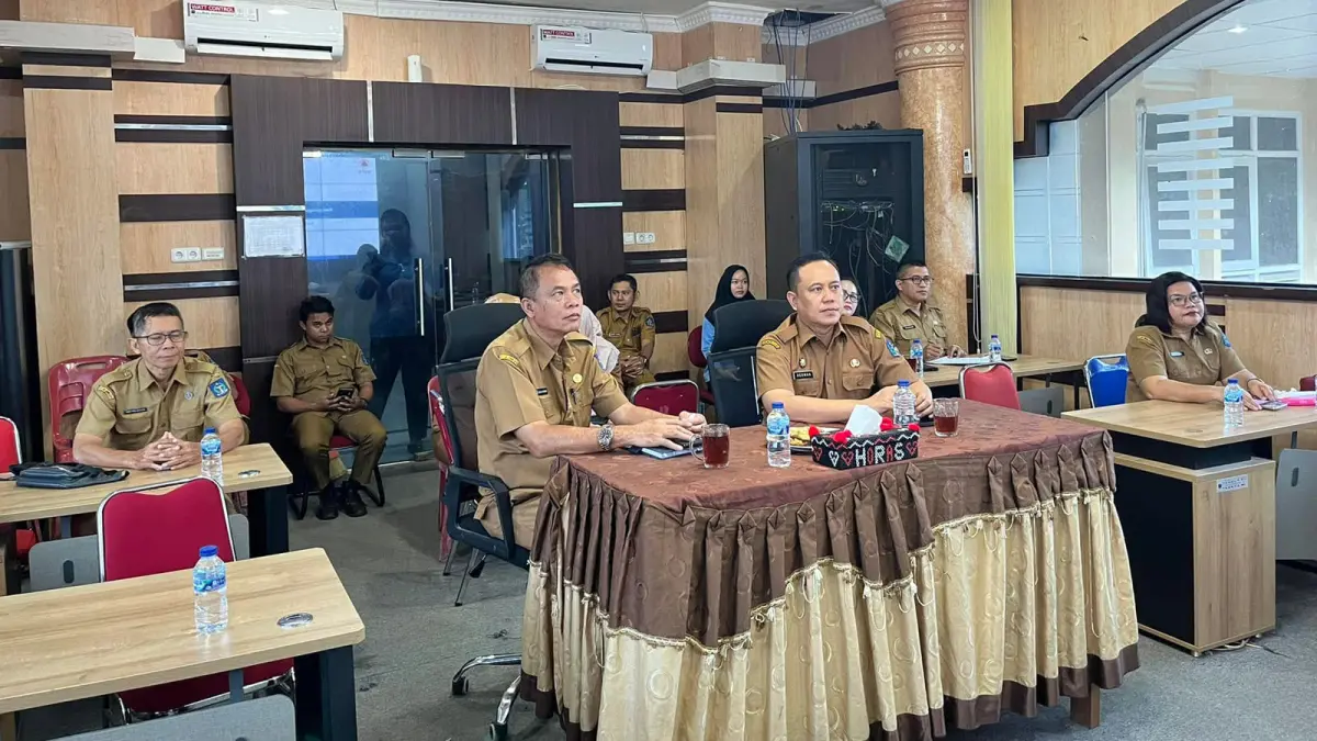 Pemko Sibolga Ikuti Rakor Nasional Antisipasi El Nino, Fokus pada Kesiapsiagaan dan Pengendalian Inflasi