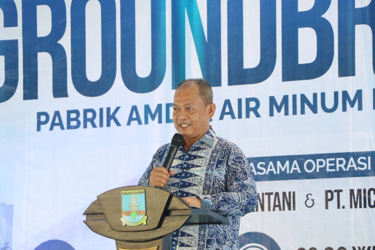 Pemkab Serang Resmi Groundbreaking Pabrik AMDK Tirta Ratu, Targetkan Penguasaan Pasar Air Kemasan Banten