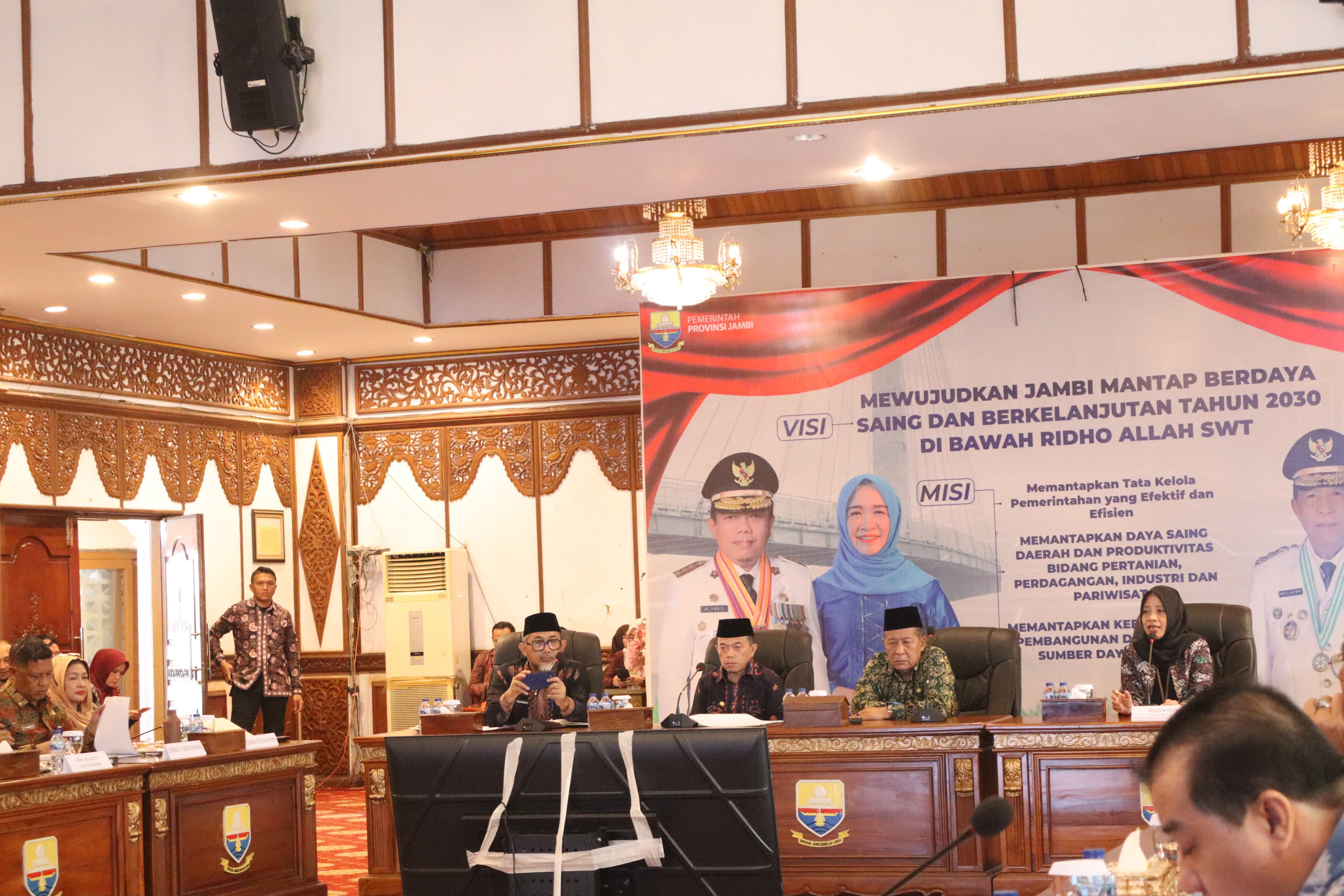 Gubernur Jambi Al Haris Targetkan Predikat SAKIP Naik ke BB Tahun Ini, Nilai Kini 69,49