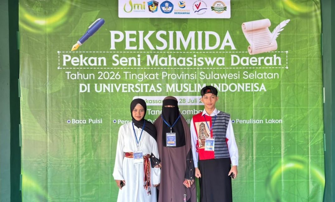 Khairunnisa Mahasiswa UNCP Palopo Sabet Juara II Baca Puisi Putri di PEKSIMIDA Sulsel 2026, Kalahkan Utusan Terbaik Se-Provinsi