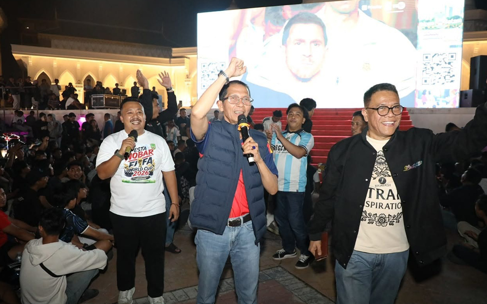 Nobar Final Piala Dunia 2026 di Batam, Wali Kota Amsakar Ajak Warga Jaga Kekompakan usai Spanyol Kalahkan Argentina
