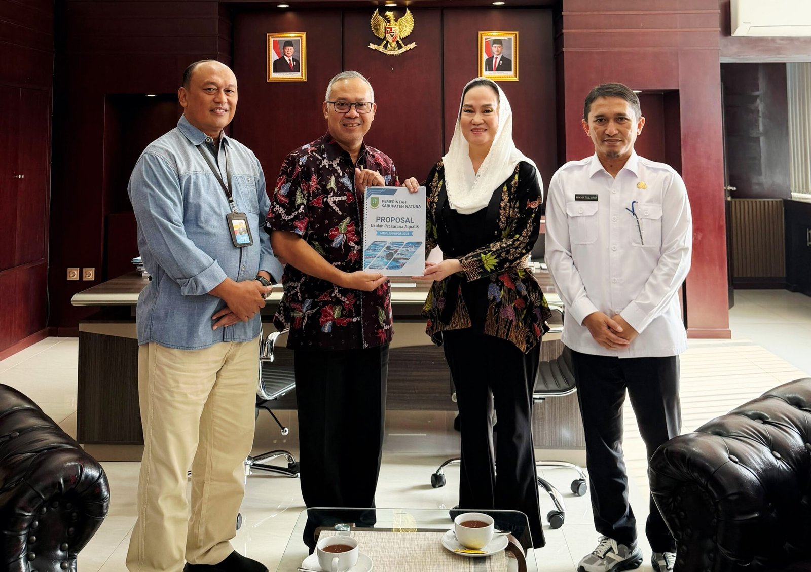 Natuna Siapkan Infrastruktur Olahraga untuk Popda Kepri 2028, Bupati Cen Sui Lan Usulkan Pembangunan Kolam Akuatik ke Kemenpora