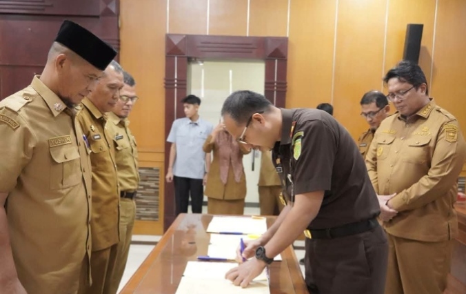 Pemkab Tanah Datar Gandeng Kejaksaan Awasi Pengelolaan TKD Bencana, Wabup Instruksikan OPD Terbuka