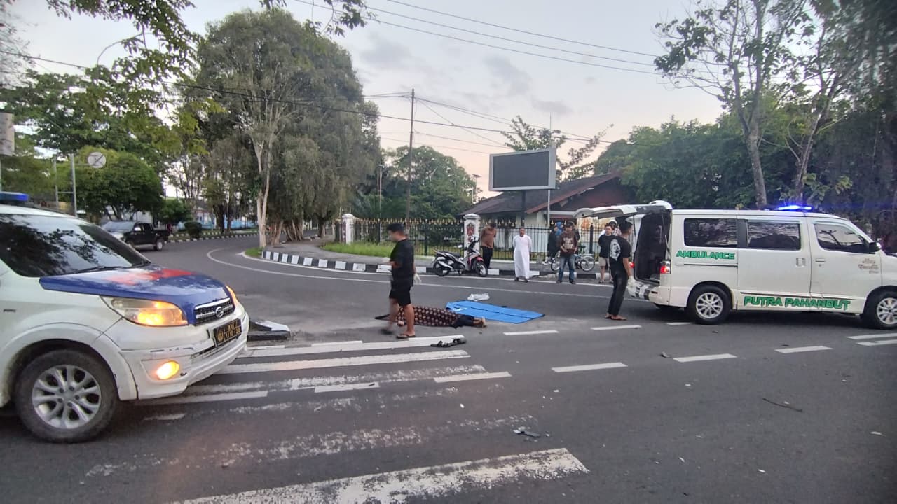 Laka Maut di Palangka Raya: Pengendara Motor Tewas Ditabrak Truk di Traffic Light Muhammadiyah, Polisi Imbau Waspada