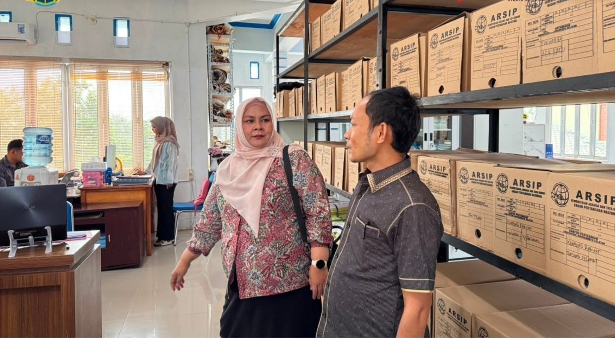 Kanwil BPN Sumut Turun ke Labuhanbatu Selatan dan Padangsidimpuan, Monev Tata Kelola Layanan dan Kearsipan