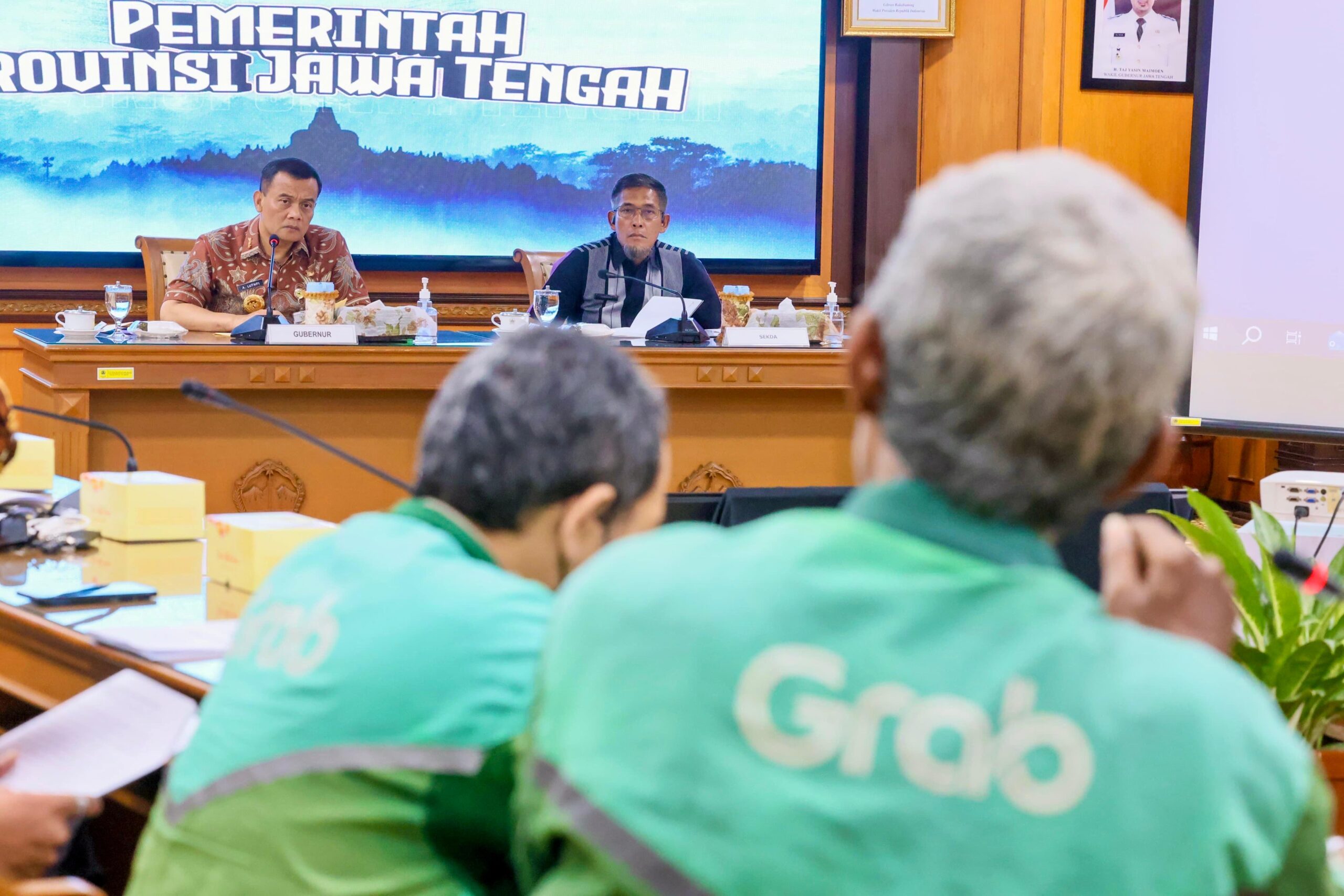 Gubernur Jawa Tengah Ahmad Luthfi Kawal Langsung Tuntutan Driver Ojol ke Kemenhub, Siap Perjuangkan Payung Hukum dan Tarif Adil