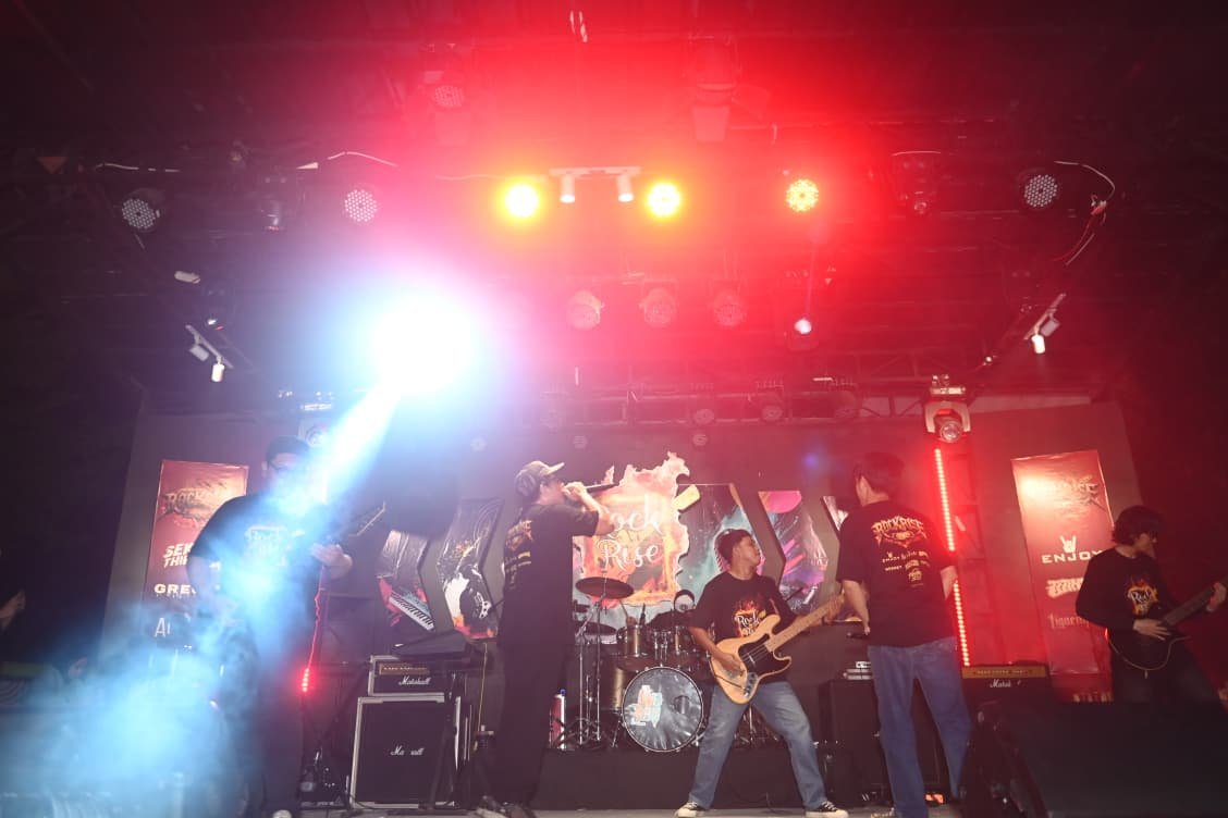 Rock Rise Vol. VI di Jambi Buktikan Musik Rock Tak Lekang Zaman, Enam Band Meriahkan Panggung di Beringin