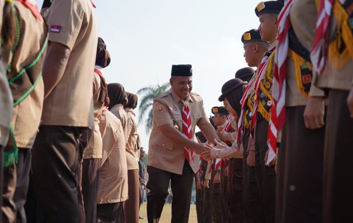 Wagub OKI Minta Pramuka Jadi Kader Pemimpin dan Garda Terdepan Cegah Karhutla