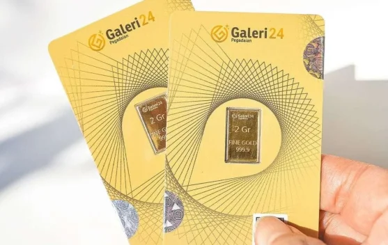 Harga Emas Galeri24 di Pegadaian Jawa Tengah Turun Rp5.000, UBS Masih Bertahan di Rp2.617.000