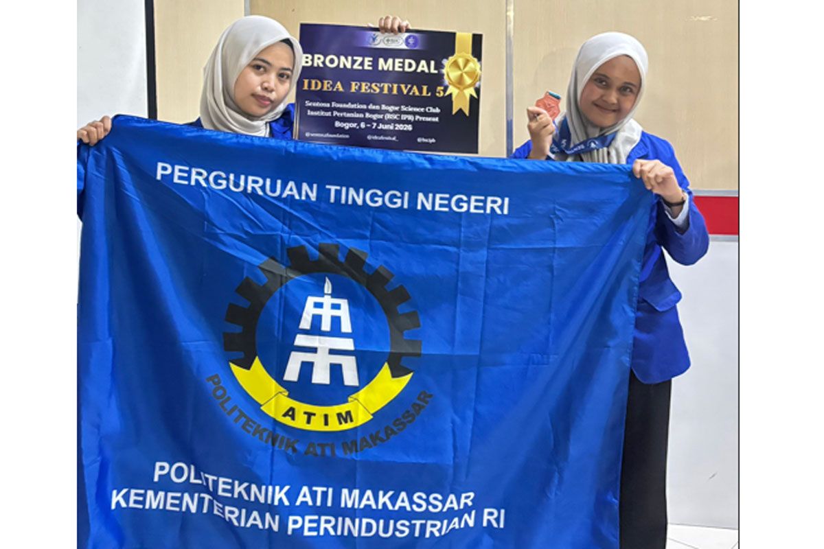 Mahasiswi Politeknik ATI Makassar Sabet Bronze Medal di Lomba Esai Nasional IDF 5, Kalahkan 705 Tim