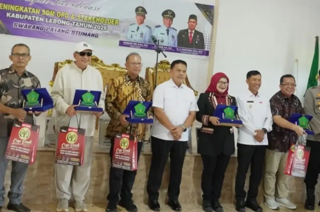 Bupati Lebong Azhari Minta 17 Kepala OPD Hingga Camat Perkuat Sinergi dan Jaga Integritas demi Pelayanan Publik