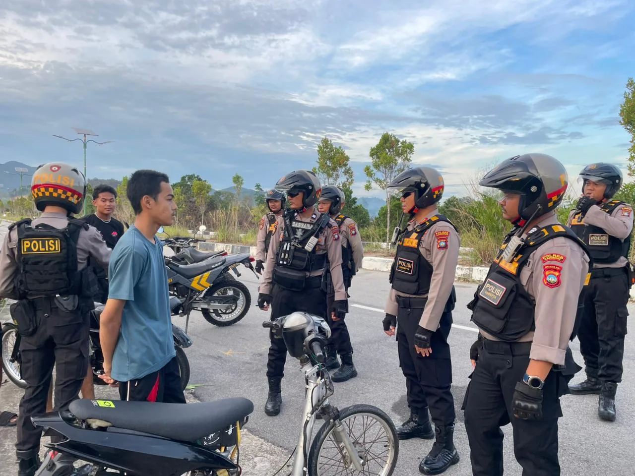 Patroli Perintis Presisi Digelar Perdana oleh Kasatsamapta Polres Karimun yang Baru, 9 Personel Dikerahkan ke Titik Rawan
