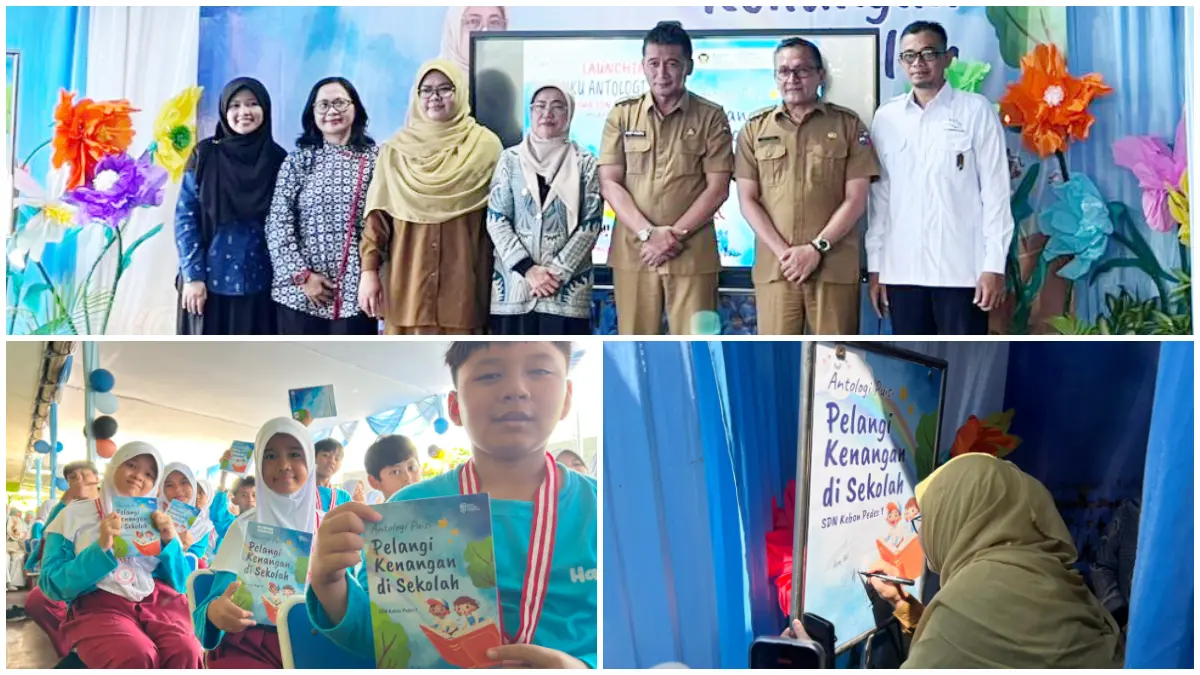 Momen Kelulusan SDN Kebon Pedes 1 Kota Bogor, 39 Siswa Persembahkan Buku Antologi Puisi sebagai Kenangan Sekolah
