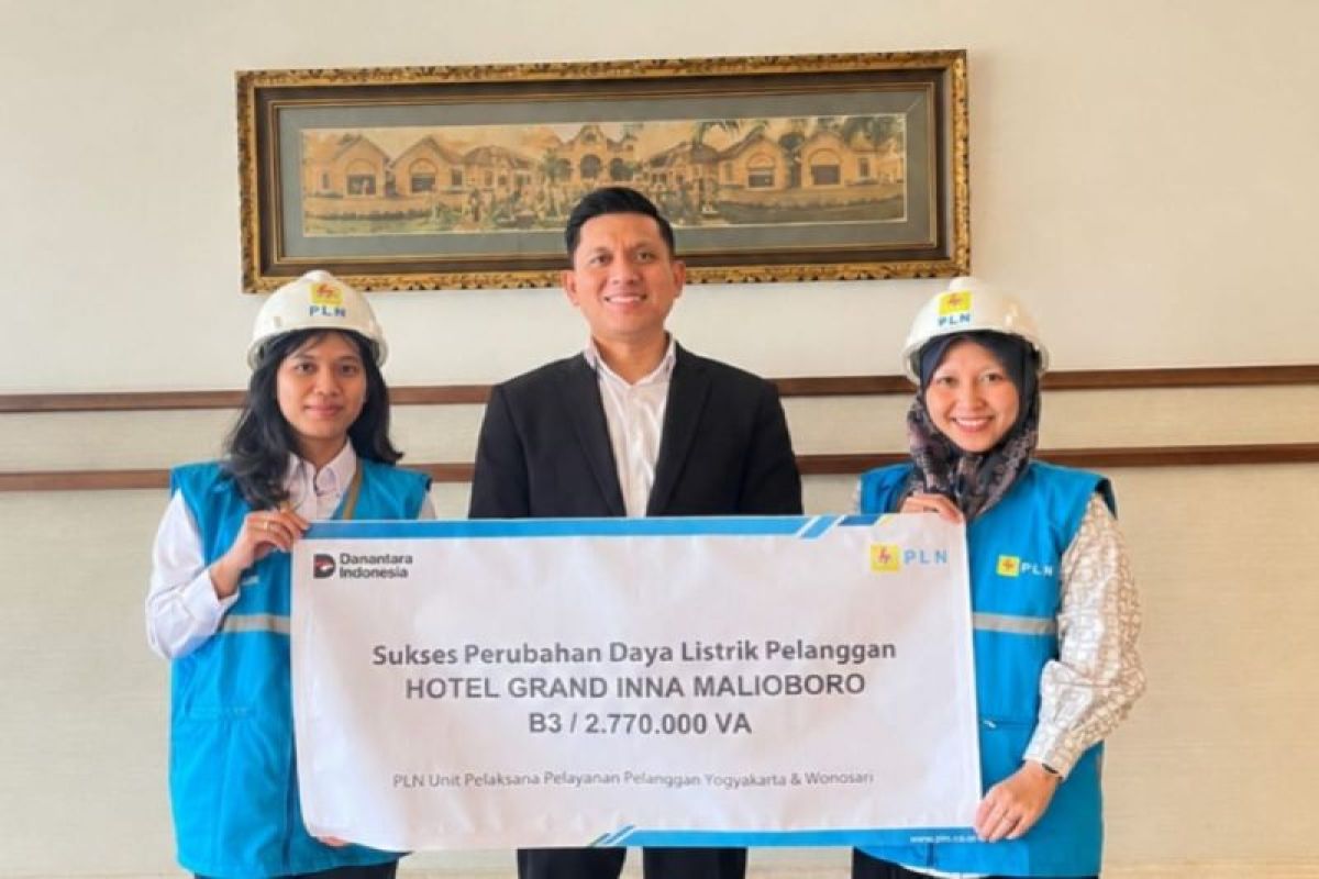 PLN Naikkan Daya Listrik Grand Hotel De Djokja Jadi 2.770.000 VA, Dukung Operasional Hotel Heritage di Yogyakarta