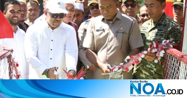 Jembatan Perintis Garuda di Pidie Resmi Beroperasi, Hubungkan Dua Gampong dan Permudah Akses Petani ke Pasar