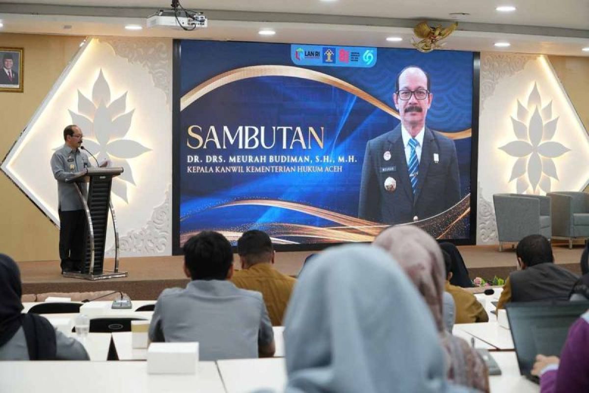 Kemenkum Aceh Siap Jadi Percontohan Nasional Perumus Kebijakan Publik, BSK Hukum Bakal Dampingi 12 Bulan