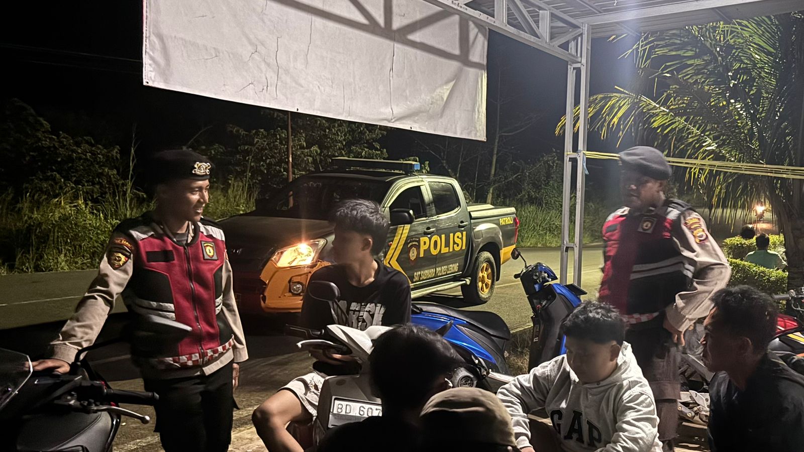 Sat Samapta Polres Lebong Patroli ke Pusat Perbelanjaan hingga Sekolah demi Cegah Gangguan Kamtibmas