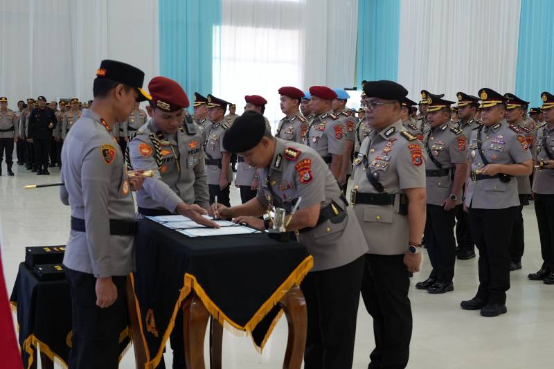 25 Personel Polda Sultra Dimutasi, Kapolres Baubau hingga Bombana Berganti, Ini Daftar Lengkapnya
