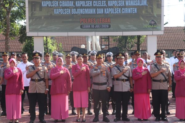 Kapolres Lebak Mutasi Kasat Reskrim, Kasi Humas, dan 6 Kapolsek Sekaligus, Ini Daftar Pejabat Barunya
