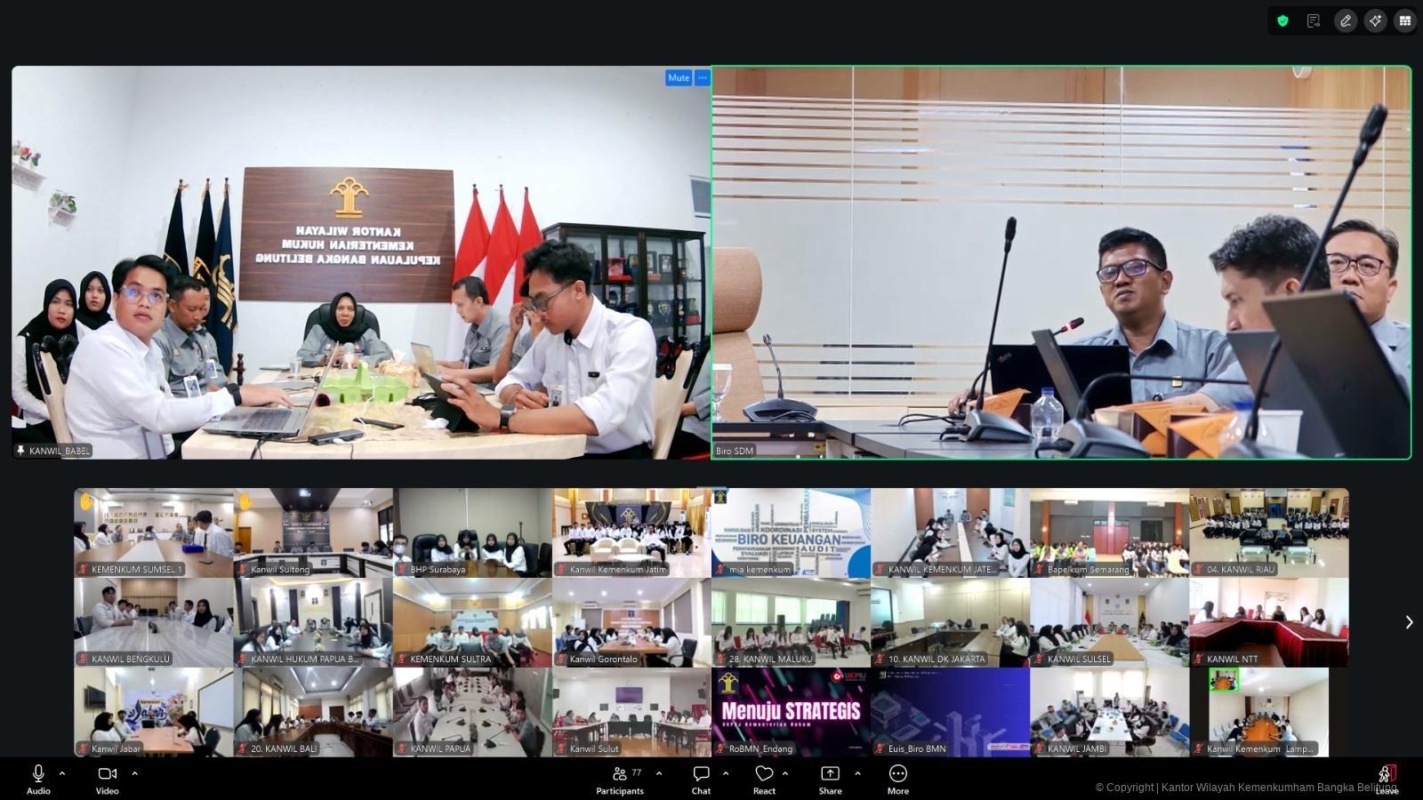 Kanwil Kemenkum Babel Lepas Peserta MagangHub Batch III, 3 Bulan Belajar Administrasi Pemerintahan