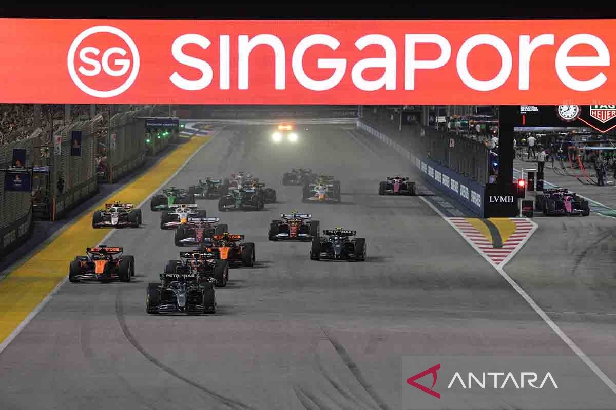 GP Singapura di Marina Bay Tetap Digelar Meski Kabut Asap Karhutla Indonesia Menyelimuti