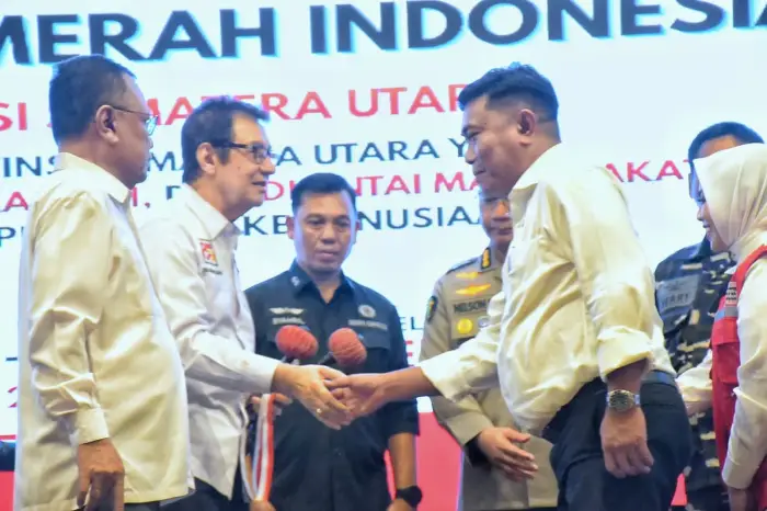 Musprov XII PMI Sumut Digelar di Medan, Gubernur Dorong Sinergi Gotong Royong Tangani Bencana dan Donor Darah