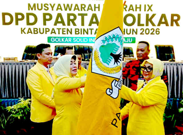 Musda IX Golkar Bintan Tuntaskan Kepemimpinan Baru, Fiven Sumantri Pimpin Partai hingga 2030